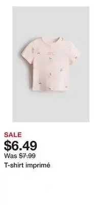 H&M T-shirt imprimé offer
