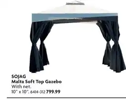 Home Hardware SOJAG Malta Soft Top Gazebo offer