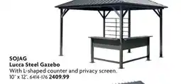 Home Hardware SOJAG Lucca Steel Gazebo offer