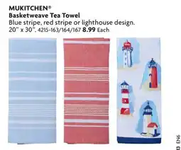 Home Hardware Basketweave Tea Towel offer