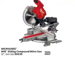 Home Hardware M18 Sliding Compound Mitre Saw offer