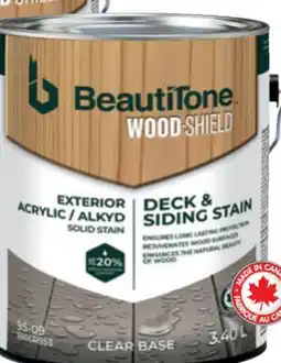 Home Hardware Wood-Shield Deck & Siding Stain offer