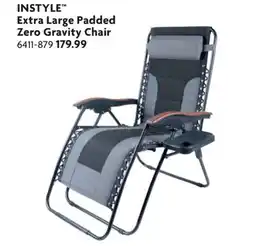 Home Hardware Extra Large Padded Zero Gravity Chair offer