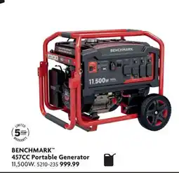 Home Hardware 457CC Portable Generator offer