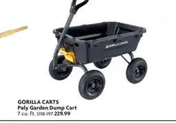 Home Hardware Poly Garden Dump Cart offer
