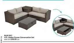 Home Hardware 4 Pc. Kaden Corner Conversation Set offer