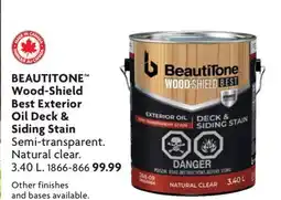 Home Hardware Wood-Shield Best Exterior Oil Deck & Siding Stain offer