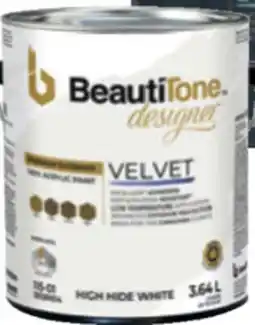 Home Hardware BEAUTITONE Designer 100% Acrylic Paint offer