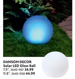 Home Hardware DANSON DECOR Solar LED Glow Ball offer