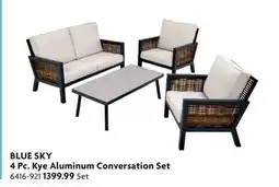 Home Hardware 4 Pc. Kye Aluminum Conversation Set offer
