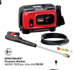 Home Hardware BENCHMARK Pressure Washer offer