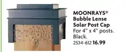 Home Hardware MOONRAYS Bubble Lense Solar Post Cap offer