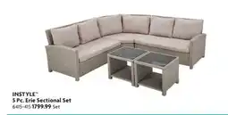 Home Hardware INSTYLE 5 Pc. Erie Sectional Set offer