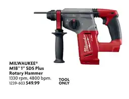 Home Hardware M18 1 SDS Plus Rotary Hammer offer