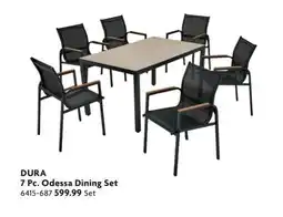 Home Hardware 7 Pc. Odessa Dining Set offer
