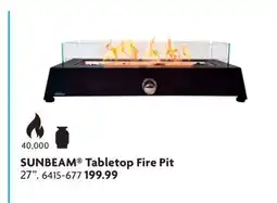 Home Hardware SUNBEAM Tabletop Fire Pit offer