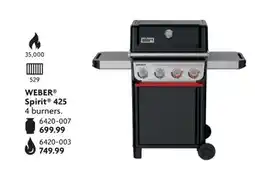 Home Hardware WEBER Spirit 425 offer