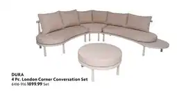 Home Hardware 4 Pc. London Corner Conversation Set offer