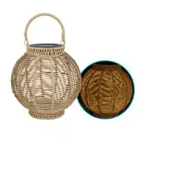 Home Hardware DANSON DECOR Solar LED Rattan Lantern offer