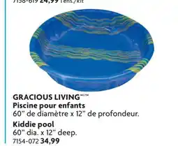 Home Hardware GRACIOUS LIVING Kiddie pool offer