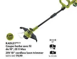 Home Hardware RADLEY 20V 10 cordless lawn trimmer offer