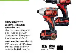Home Hardware M18 cordless combo kit offer