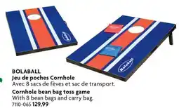 Home Hardware Cornhole bean bag toss game offer