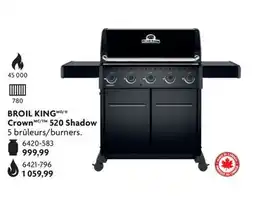 Home Hardware BROIL KING Crown 520 Shadow offer