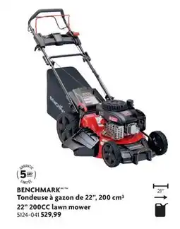 Home Hardware BENCHMARK 22 200CC lawn mower offer