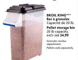 Home Hardware Pellet storage bin offer
