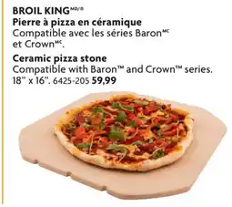 Home Hardware BROIL KING Ceramic pizza stone offer