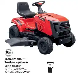 Home Hardware Lawn tractor offer