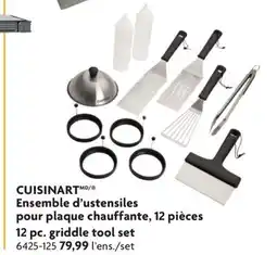 Home Hardware 12 pc. griddle tool set offer