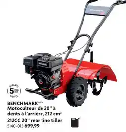 Home Hardware 212CC 20 rear tine tiller offer