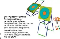 Home Hardware EASTPOINT Lawn dart/axe toss offer