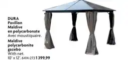 Home Hardware Maldive polycarbonite gazebo offer