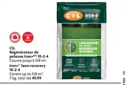 Home Hardware CIL Iron+ lawn recovery 10-2-4 offer