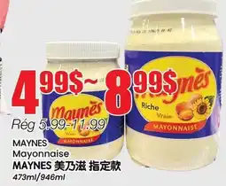 Btrust Supermarket MAYNES Mayonnaise offer