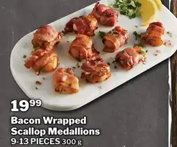 M & M Food Market Bacon Wrapped Scallop Medallions offer
