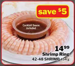M & M Food Market Shrimp Ring offer