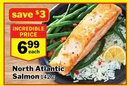 M & M Food Market North Atlantic Salmon offer