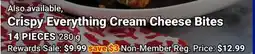 M & M Food Market Crispy Everything Cream Cheese Bites offer