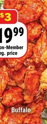 M & M Food Market Fully Cooked Buffalo Breaded Chicken Wings offer