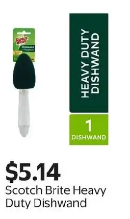Walmart Scotch Brite Heavy Duty Dishwand offer