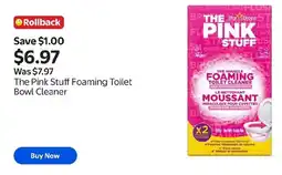Walmart The Pink Stuff Foaming Toilet Bowl Cleaner offer