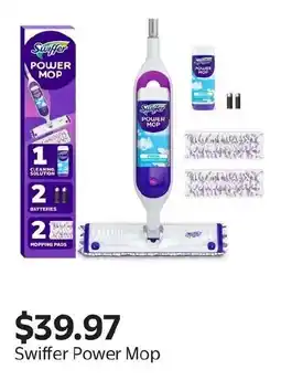 Walmart Swiffer Power Mop offer
