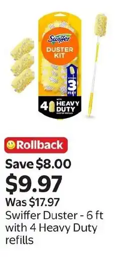 Walmart Swiffer Duster offer