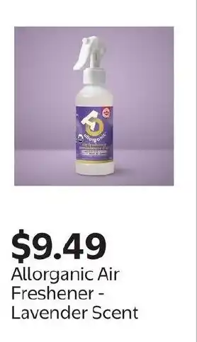 Walmart Allorganic Air Freshener offer