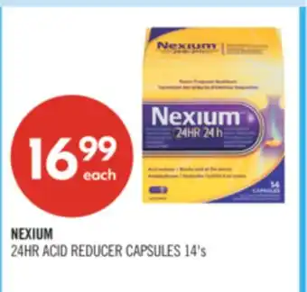 Shoppers Drug Mart NEXIUM 24HR ACID REDUCER CAPSULES offer