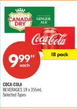 Shoppers Drug Mart COCA-COLA BEVERAGES offer